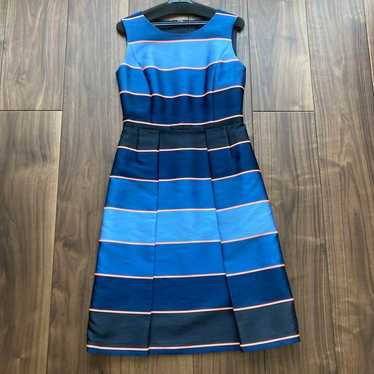 Anai Stripe Sleeveless Knee-Length Dress. - image 1