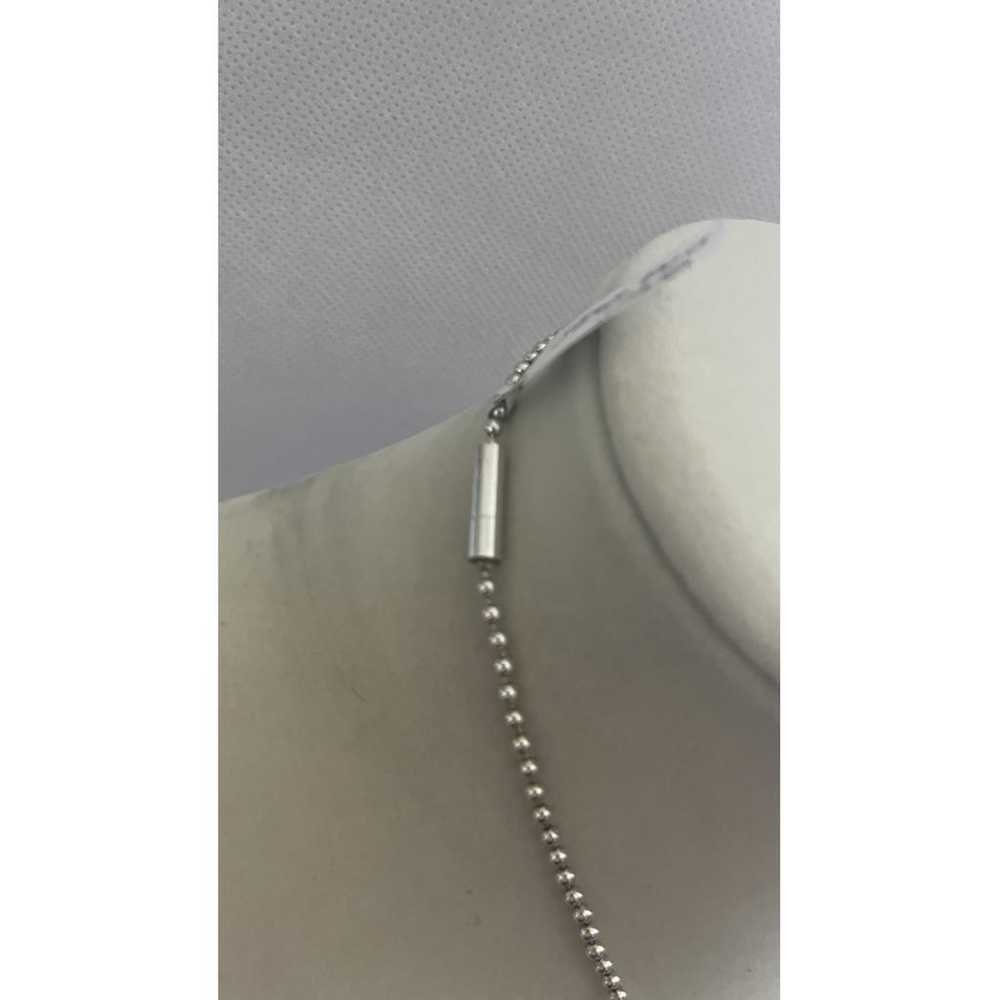 Gucci Dog Tag silver necklace - image 4