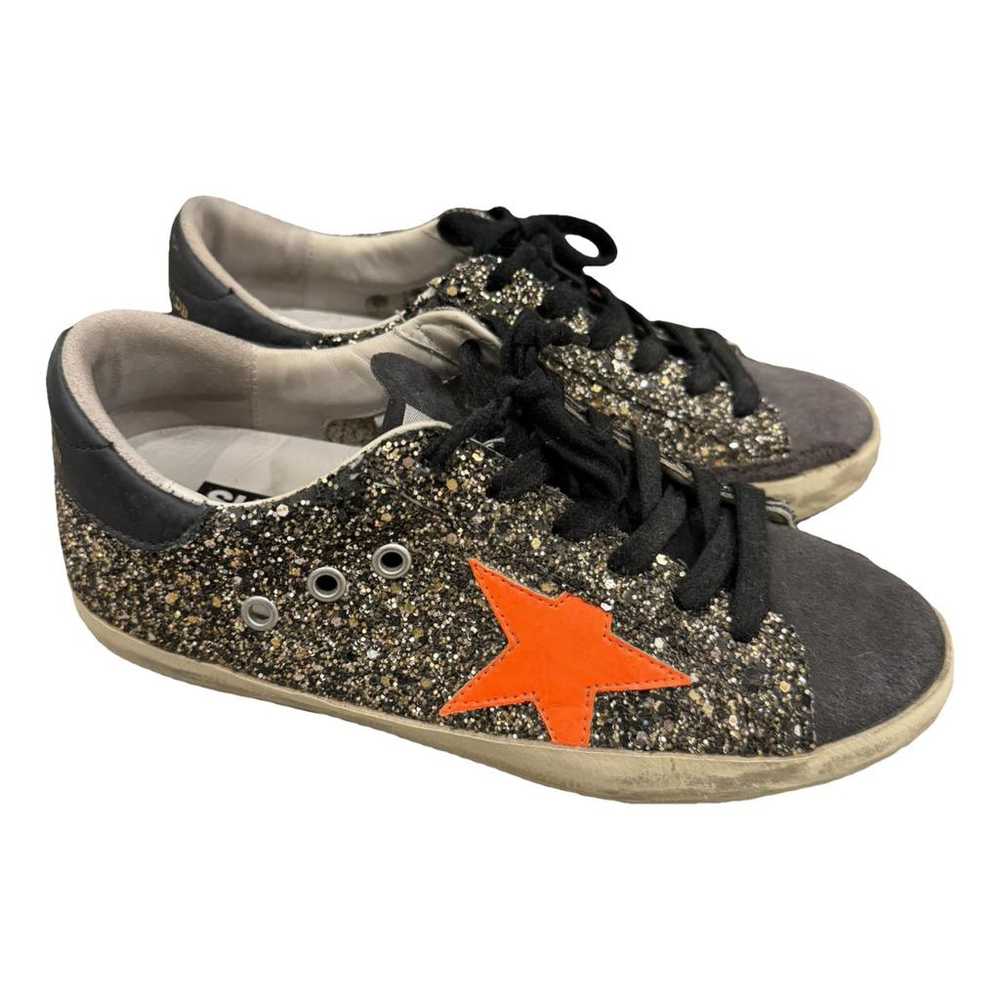 Golden Goose Superstar glitter trainers - image 1