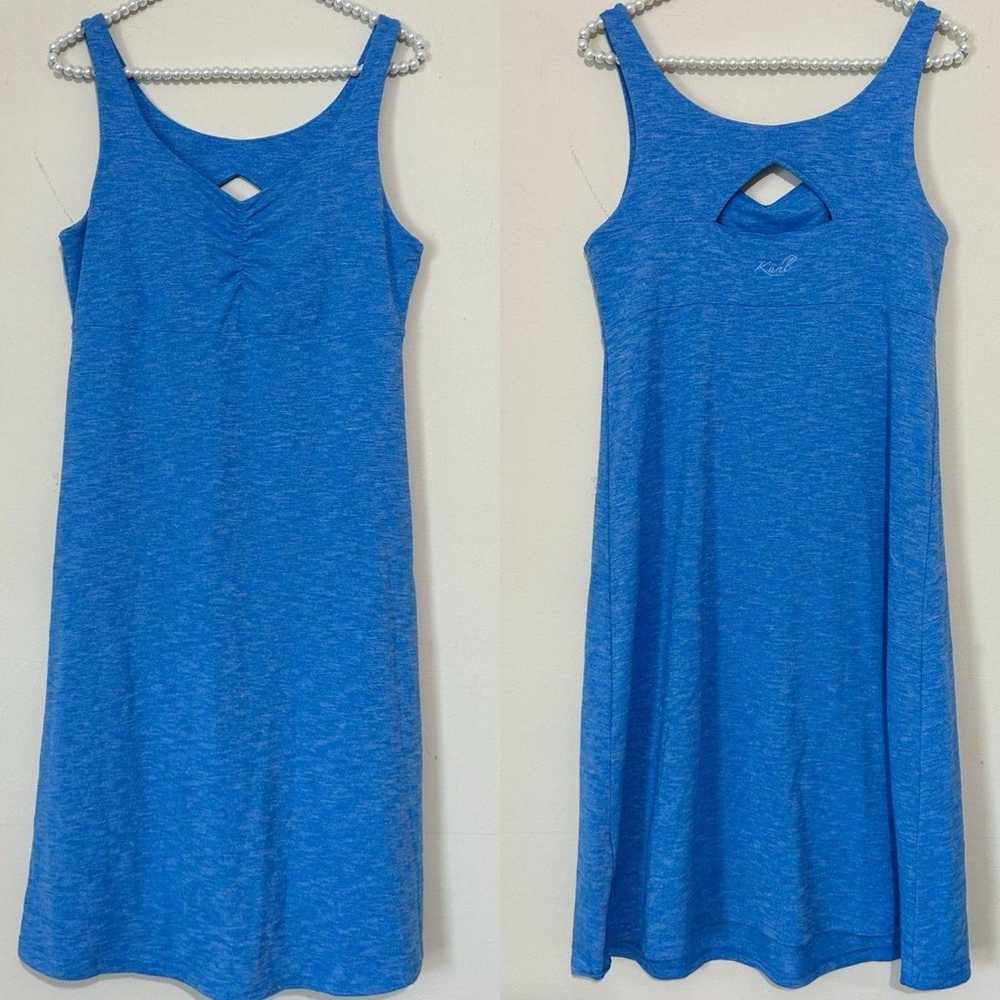 Kuhl Mova Aktiv Workout Loungwear Blue Dress Size… - image 1