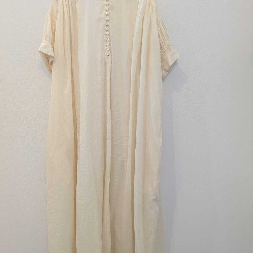 Audrey and John Wad Indian Cotton Long One-Piece - image 1