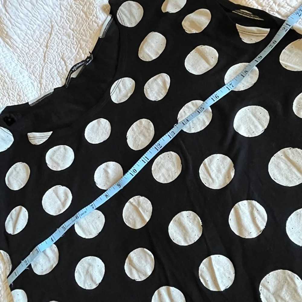 Gudrun Sjöden Womens Black & White Polka Dot Dres… - image 8