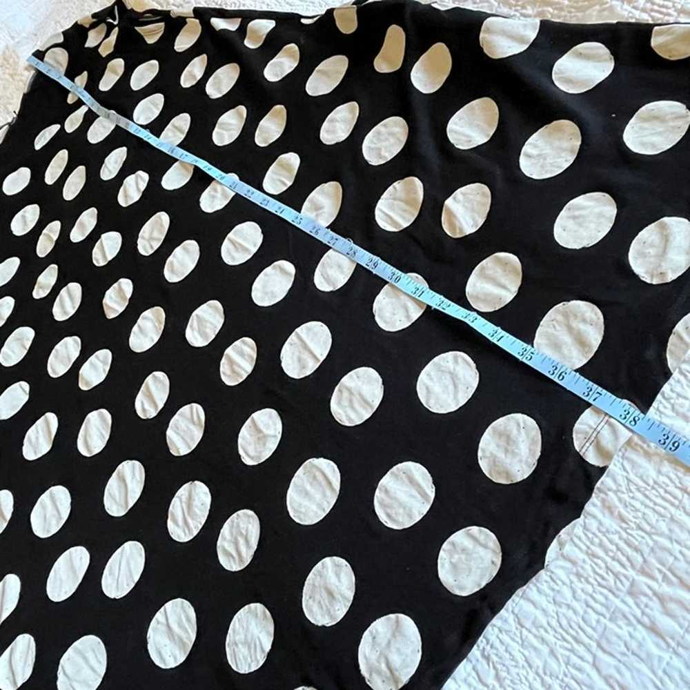 Gudrun Sjöden Womens Black & White Polka Dot Dres… - image 9