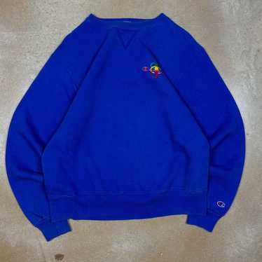 Champion × Streetwear × Vintage 90s Blue Champion… - image 1