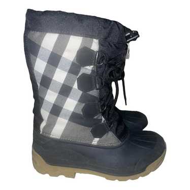 Burberry Cloth snow boots