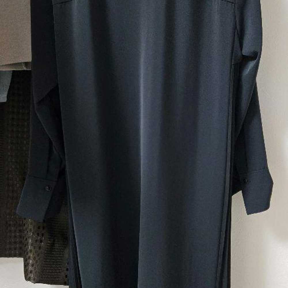 PLST Side Pleat Shirt Dress - image 7