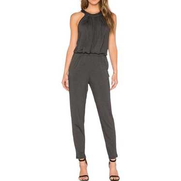 Trina Turk Jessica Jumpsuit In Heather Charcoal Si