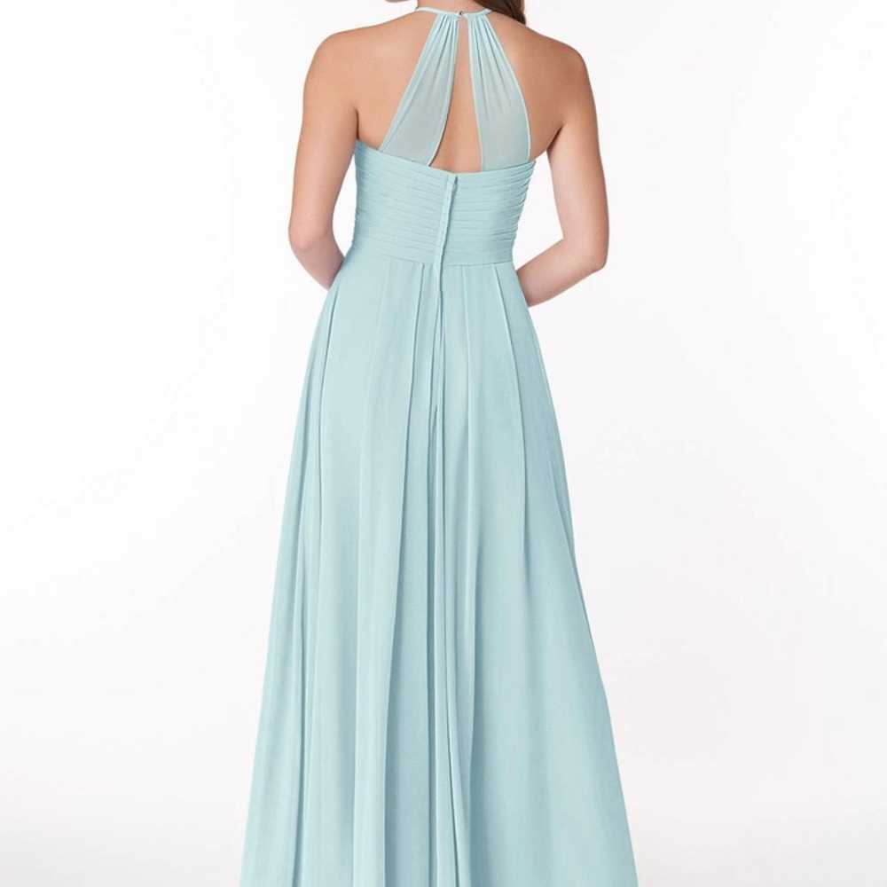 Azazie Ginger Bridesmaid Dress (color-Caribbean) - image 8