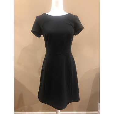 White House Black Market Black Fit and Flare Dress