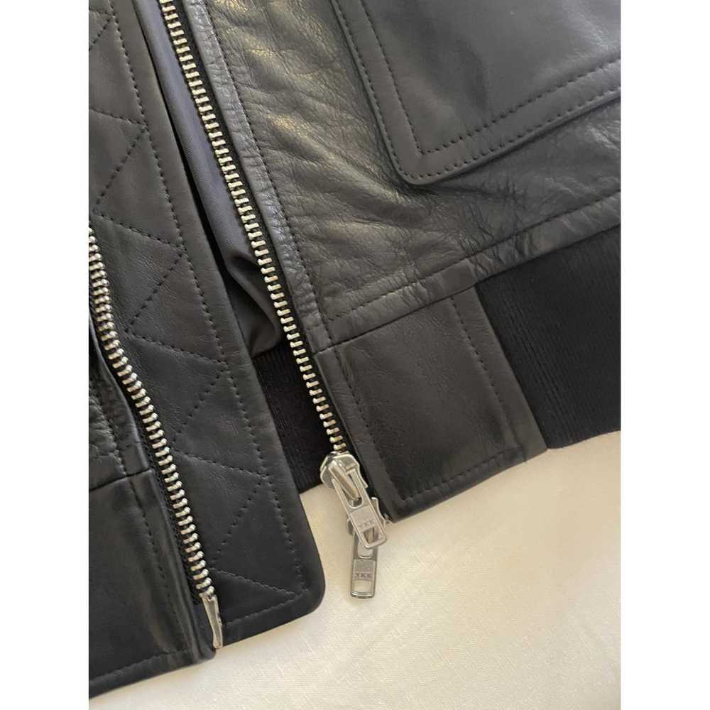 The Frankie Shop Leather biker jacket - image 6