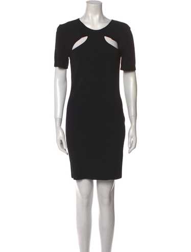 Emilio Pucci Shift Dress Black Sequin Embellishme… - image 1