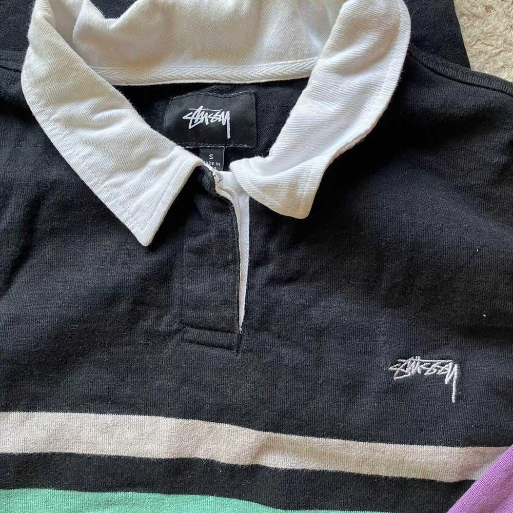 【Price Drop】Stüssy Long Sleeve Rugby Polo Dress S - image 3