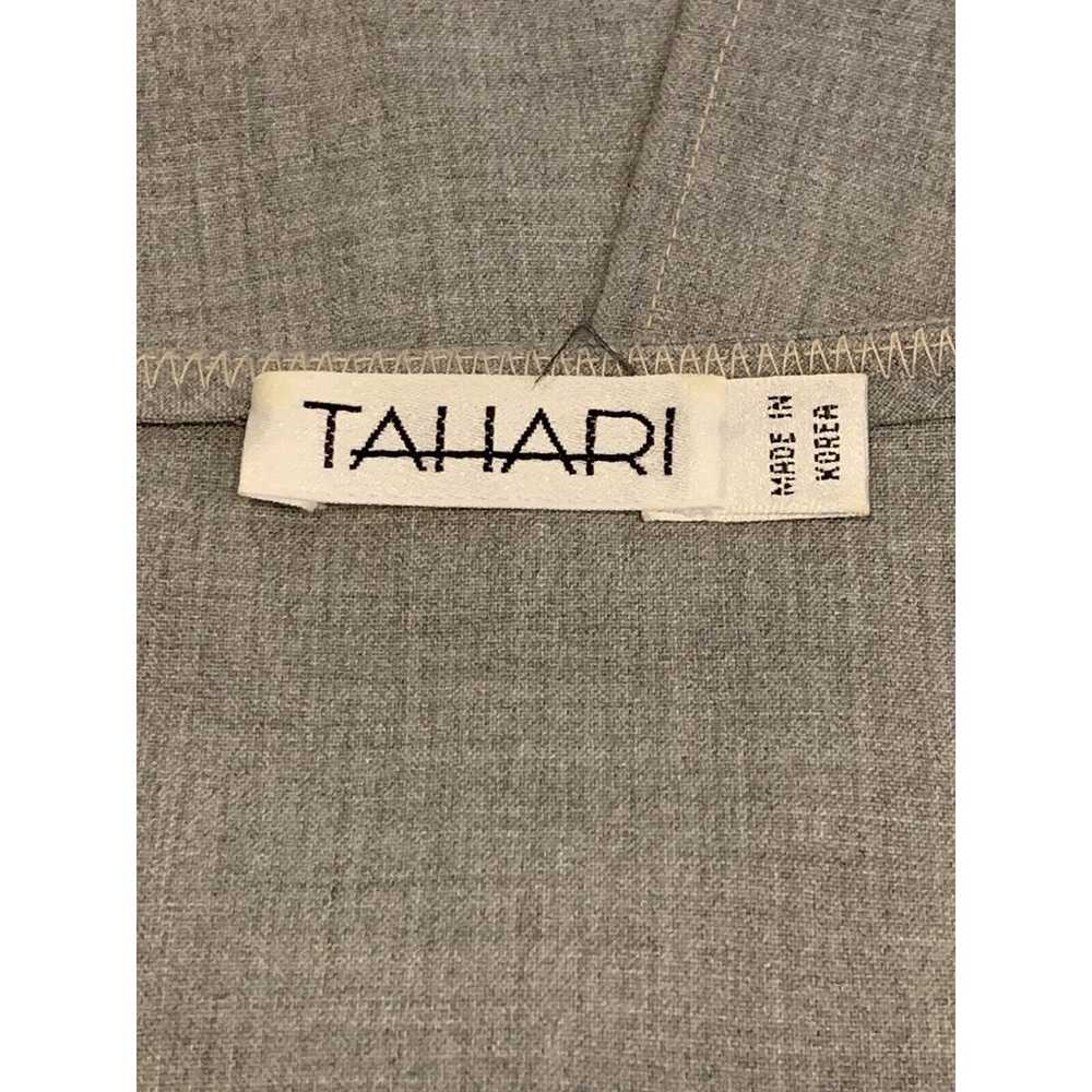 Tahari Womens Gray Sleeveless Suit Dress Light Si… - image 11