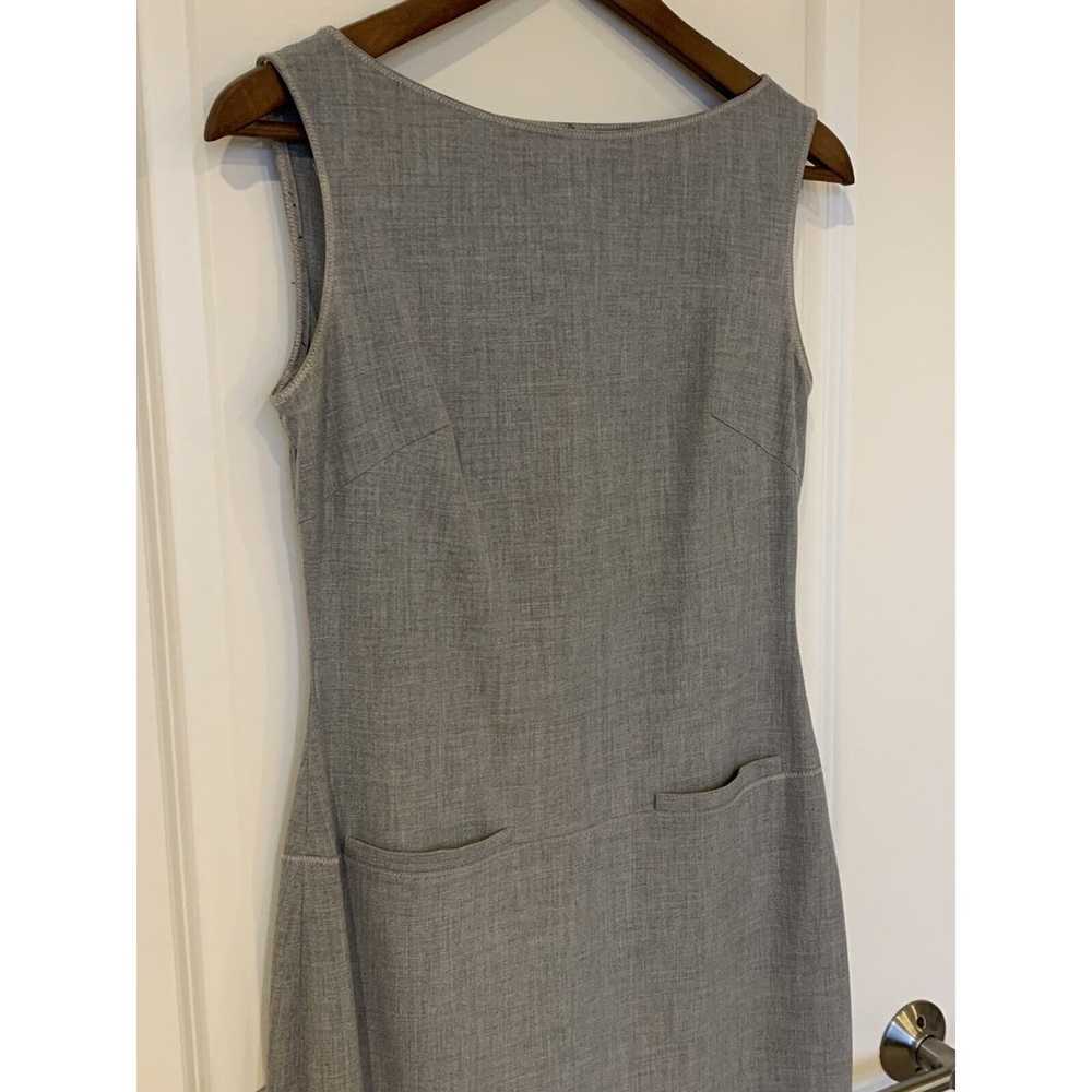 Tahari Womens Gray Sleeveless Suit Dress Light Si… - image 2