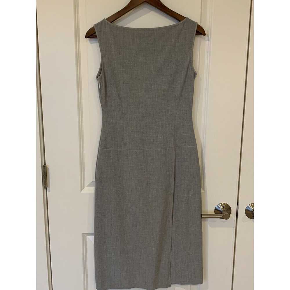 Tahari Womens Gray Sleeveless Suit Dress Light Si… - image 3