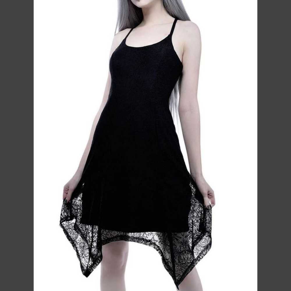 Killstar Into the Ether Lace Pentagram Dress - image 1