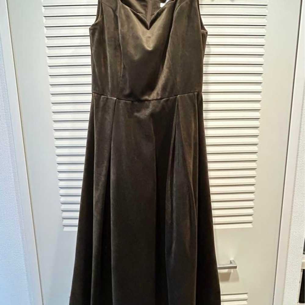 Velour dress - image 2