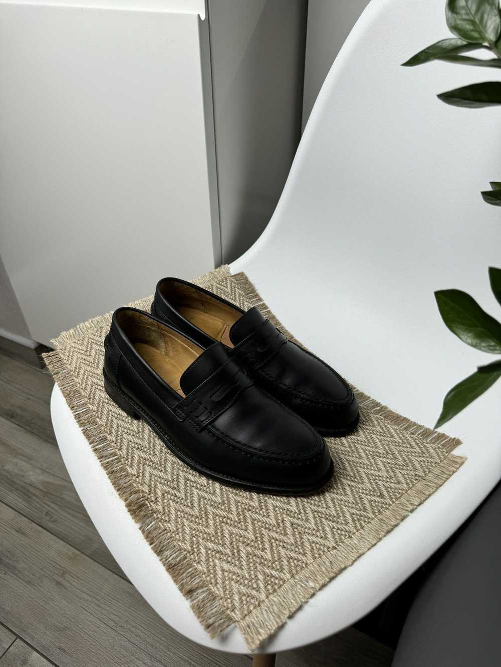 Ludwig Reiter Ludwig Reiter Black Leather Loafers… - image 1