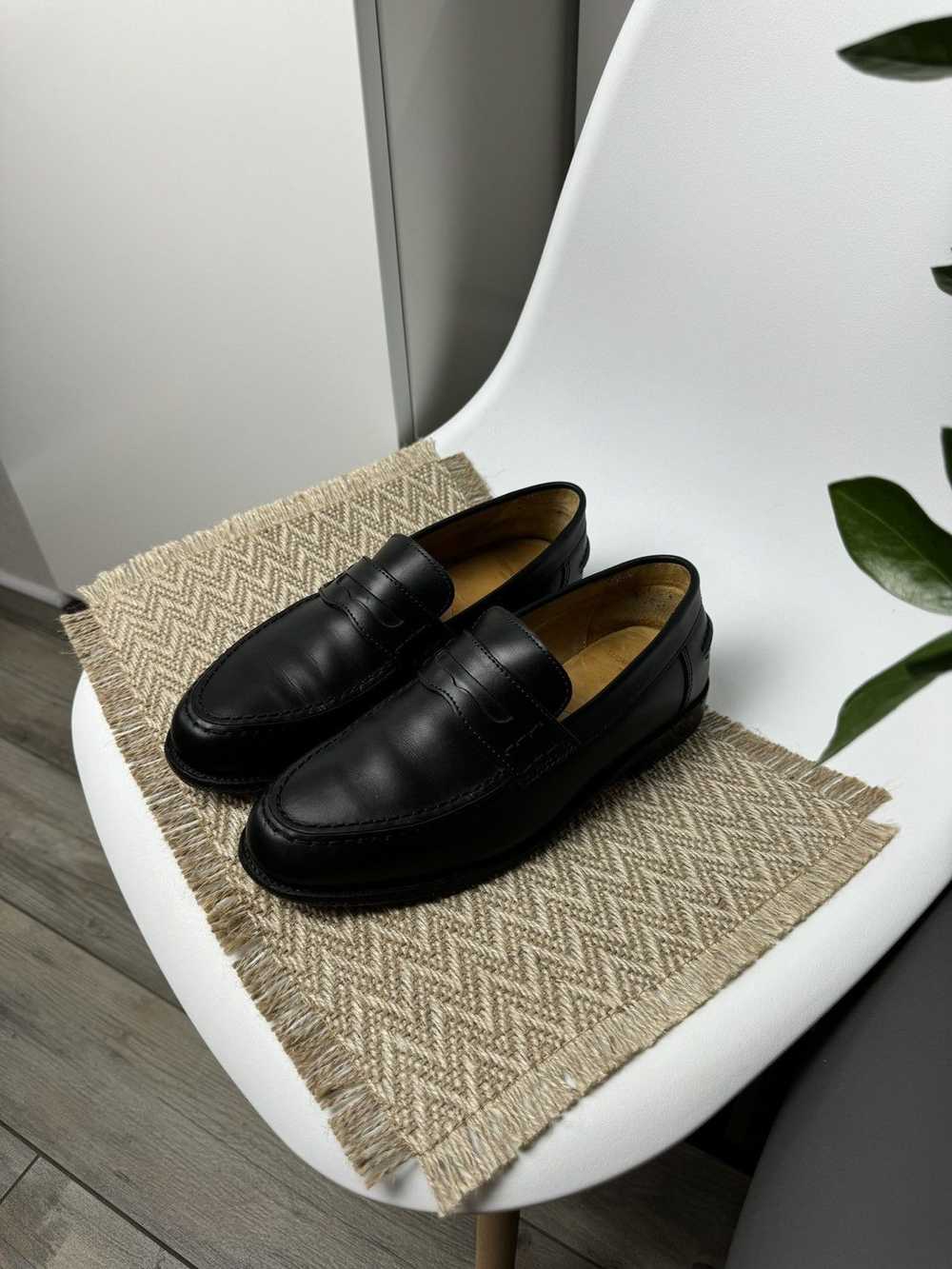 Ludwig Reiter Ludwig Reiter Black Leather Loafers… - image 3