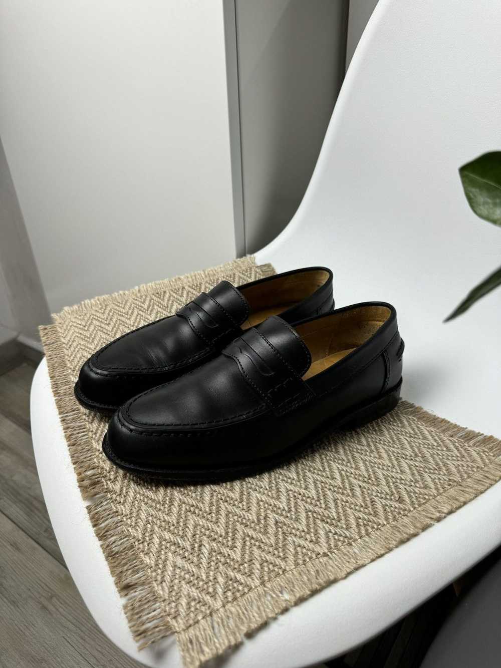 Ludwig Reiter Ludwig Reiter Black Leather Loafers… - image 4