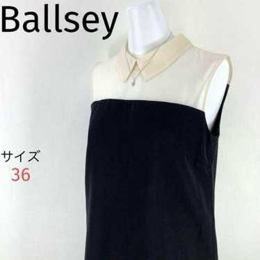 Ballsey☆Sleeveless One Piece Dress☆with Collar☆Con