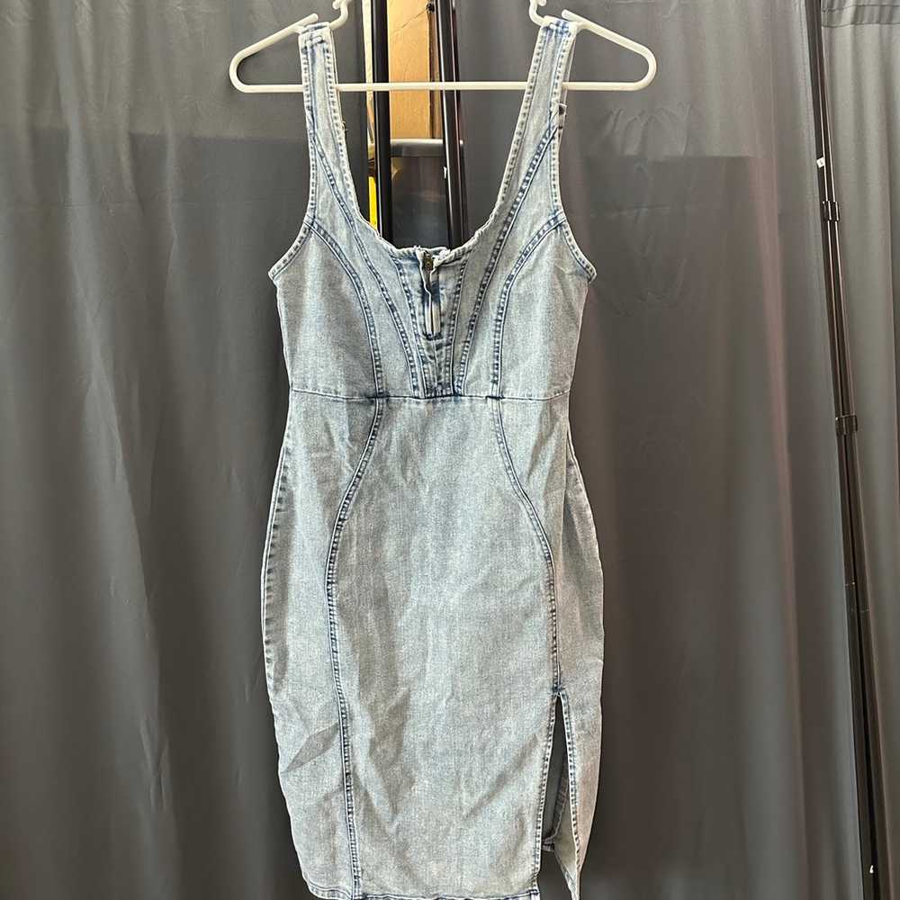 jean dress - image 1