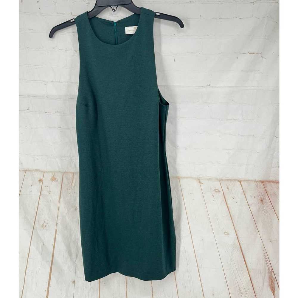 Amanda Uprichard green bodycon dress Lg - image 1