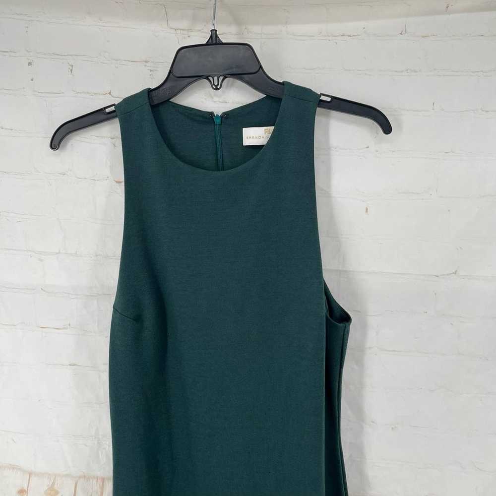 Amanda Uprichard green bodycon dress Lg - image 6