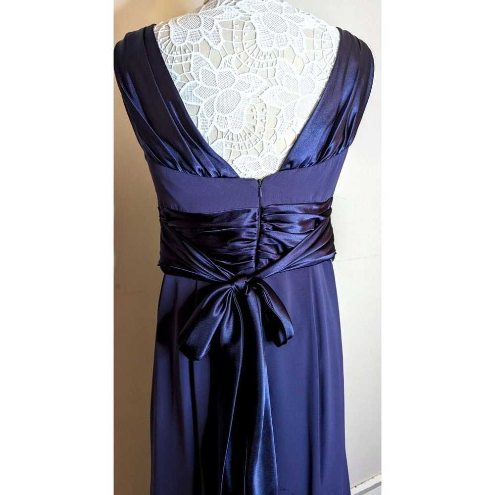 Davids Bridal Formal Dress Navy Long Sleeveless P… - image 10