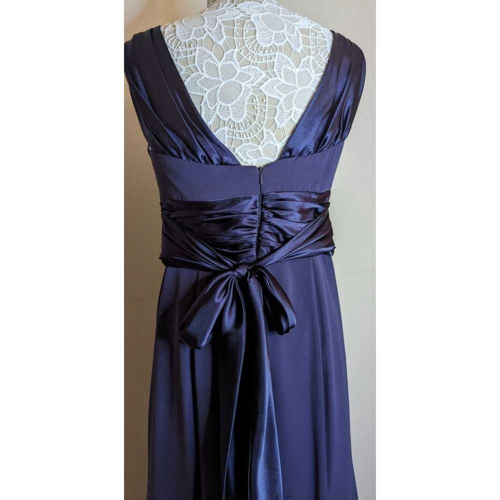 Davids Bridal Formal Dress Navy Long Sleeveless P… - image 11