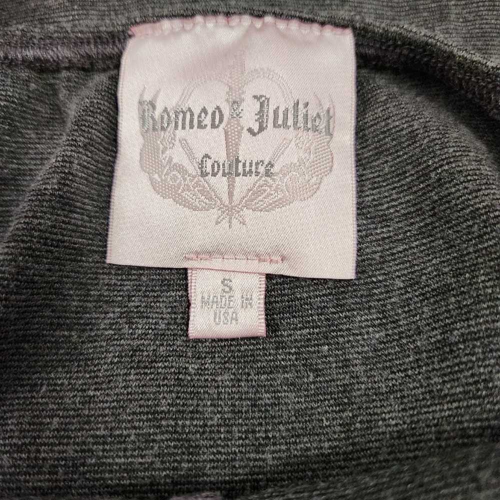 Romeo & Juliet Couture Gray Knit Peplum Tank Dress - image 6