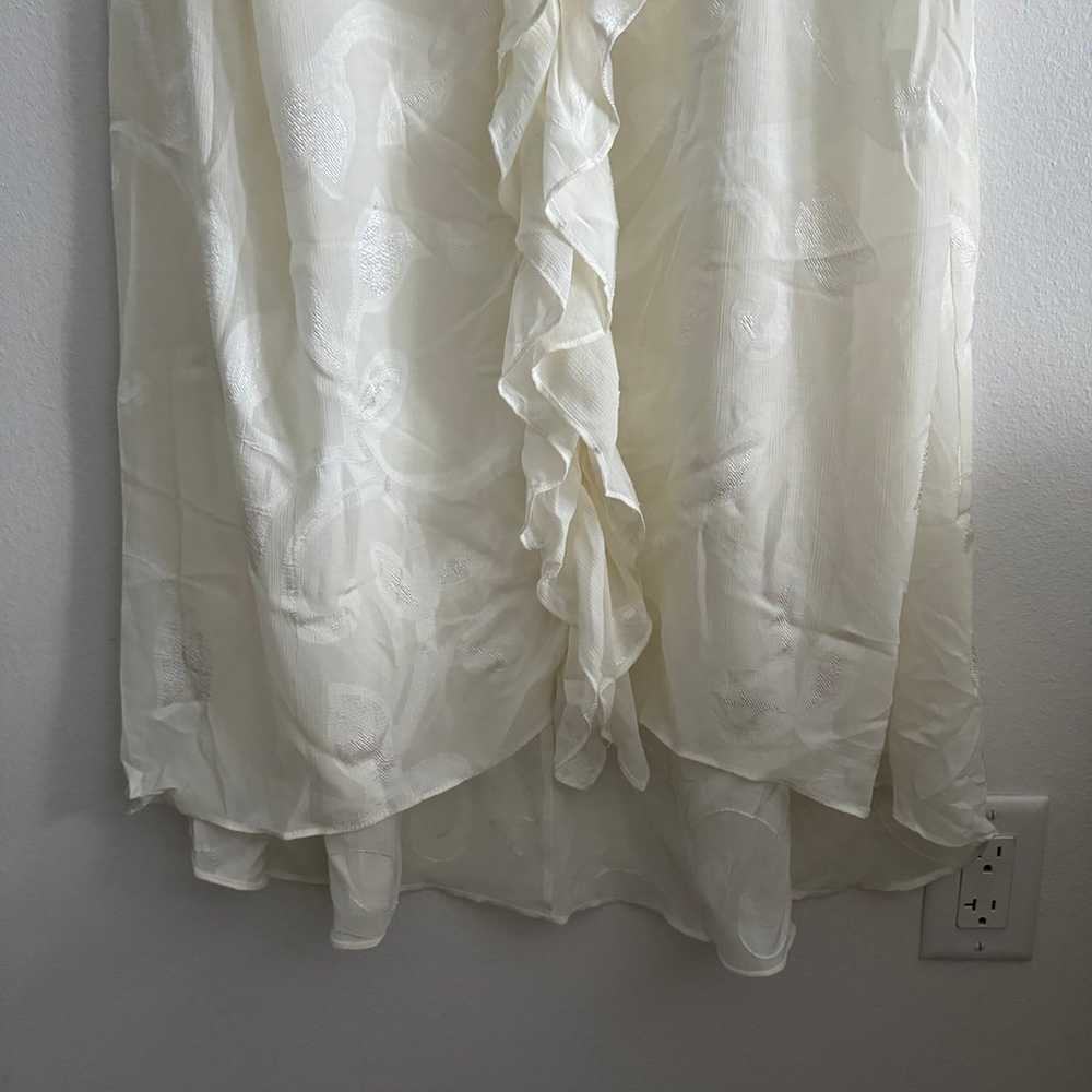 Flounced Kaftan M/L Cream - image 3