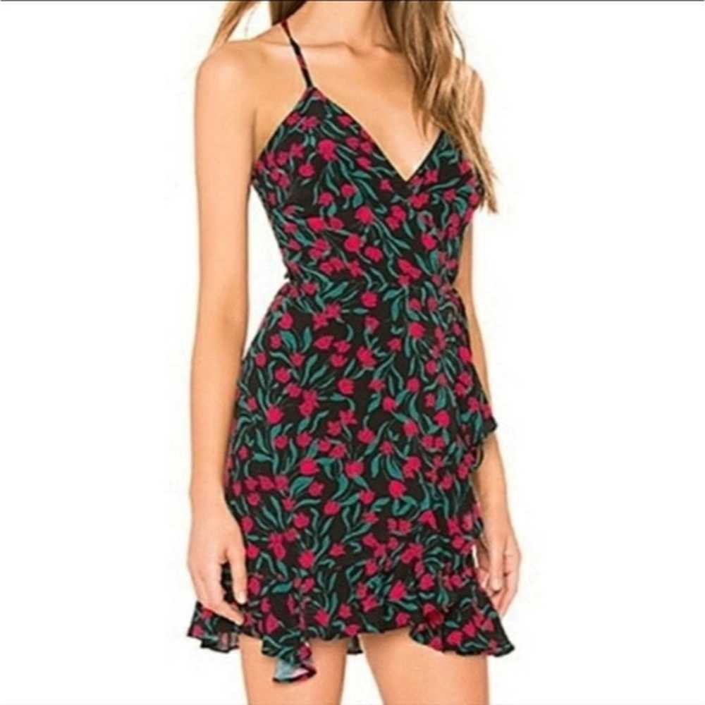 Lovers + Friends Rosebud Gigi Wrap Dress size Med - image 2