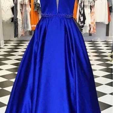 Royal Blue Formal Dress