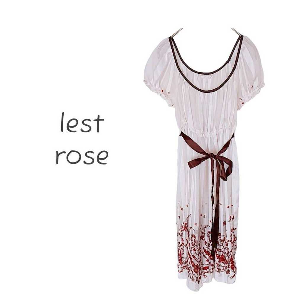 【lest rose】One-piece dress, casual, elegant, and … - image 1