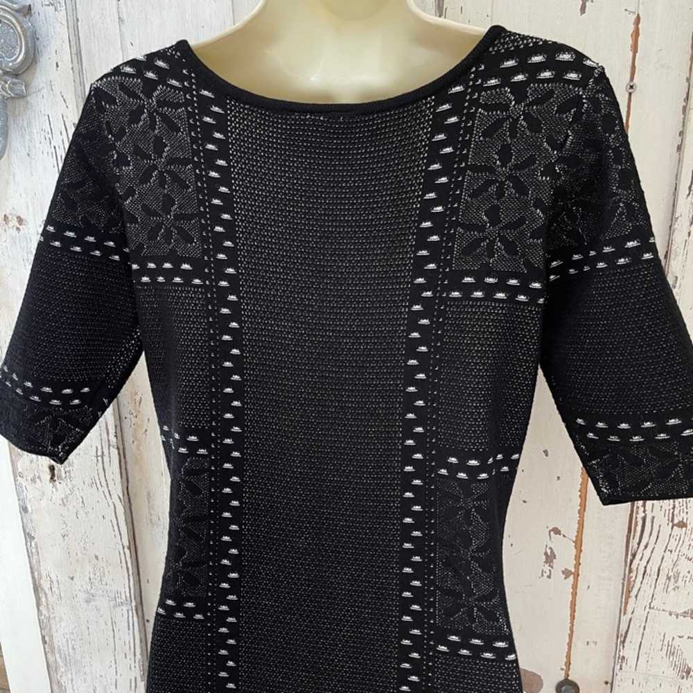 Just Taylor Size Small Woman's Black White Detail… - image 6