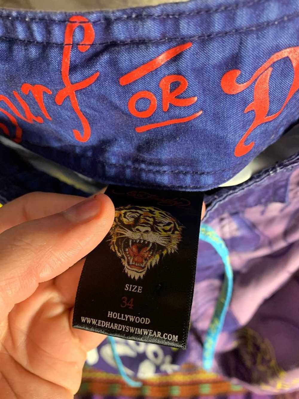 Ed Hardy × Streetwear × Vintage VERY RARE ED HARD… - image 5