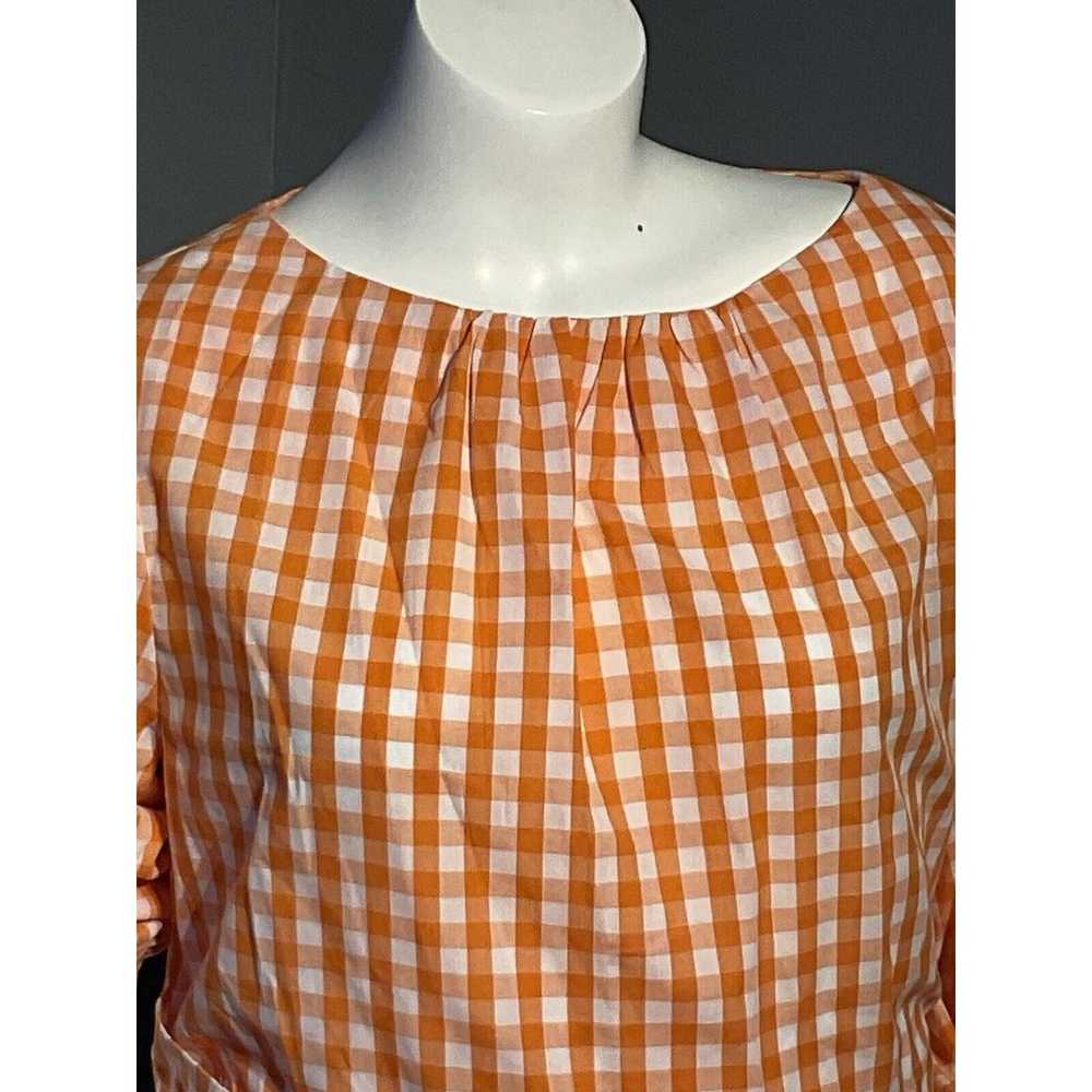 Orange And White Fashion Dress Size Medium Tennes… - image 6