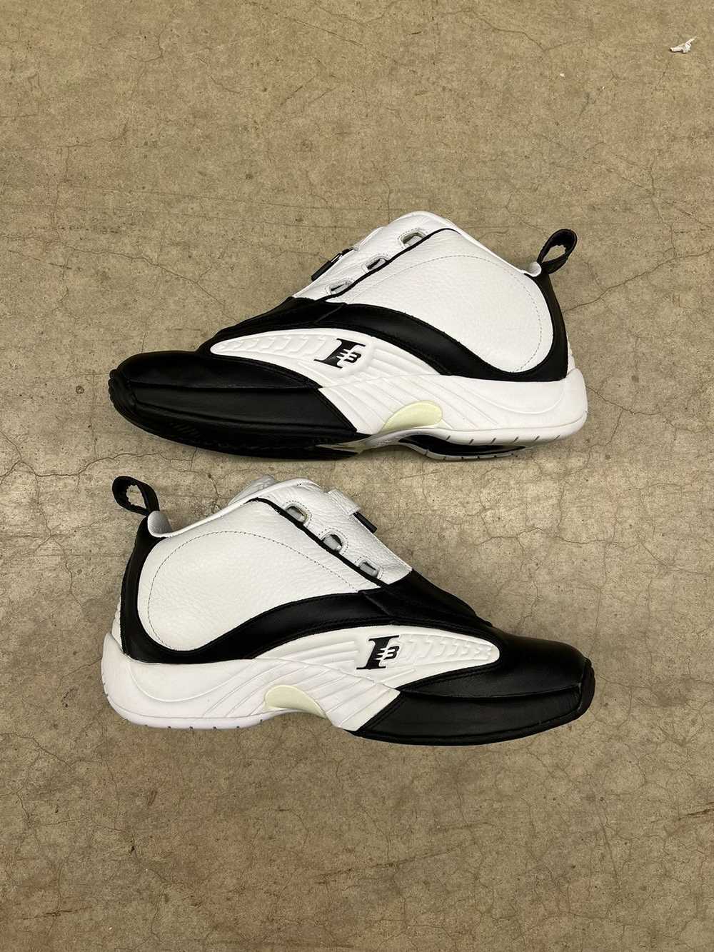 Reebok Reebok Answer 4 Black White Size 9.5 - image 3