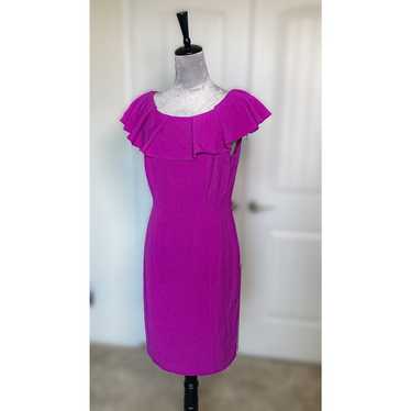 ANTONIO MELANI Violet Sheath Dress - Size 6