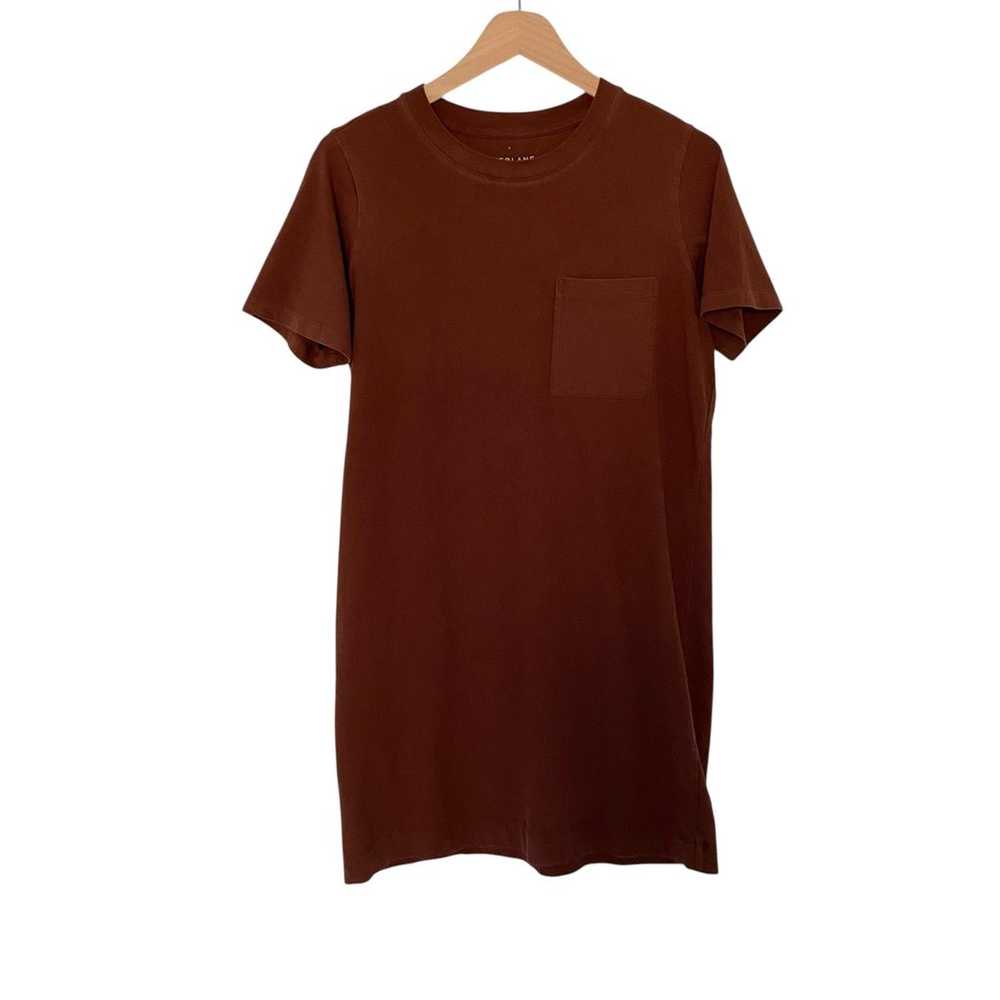 Everlane The Organic Cotton Weekend Tee Dress Bro… - image 2