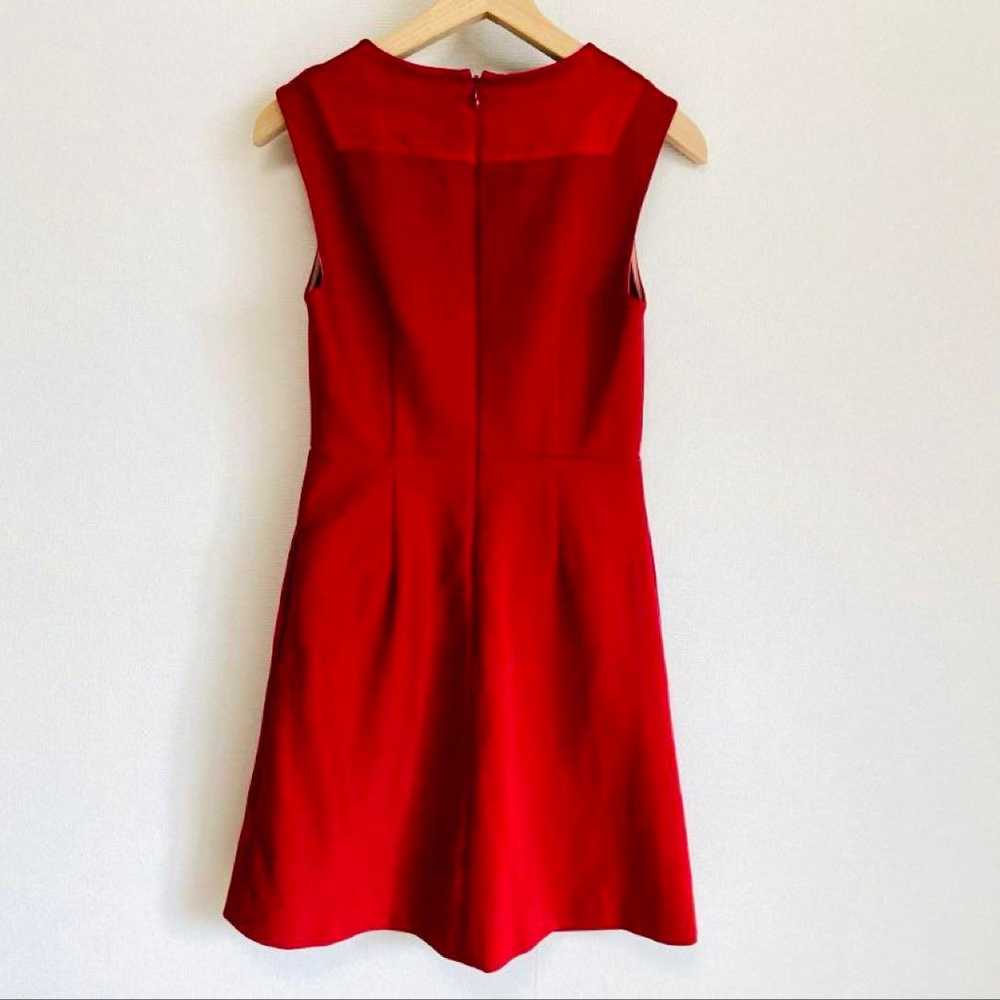 DIANE von FURSTENBERG red knee-length dress size … - image 4