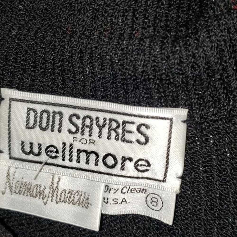 Don Sayres for Wellmore Neiman Marcus  Black and … - image 4