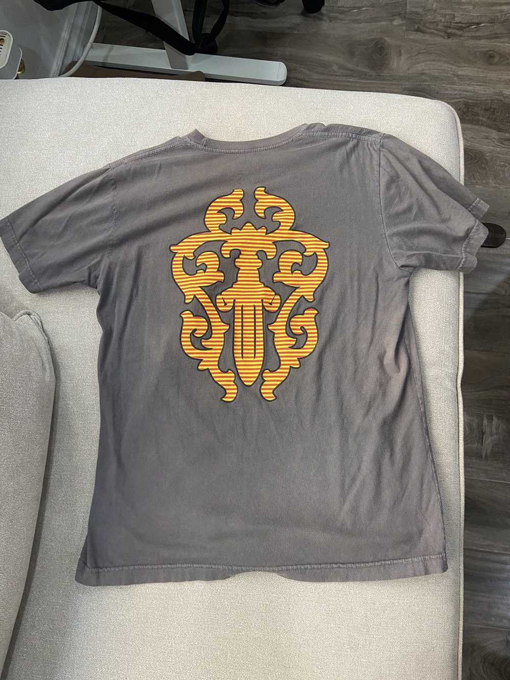 Chrome Hearts 1 of 1 Chrome Hearts dyed dagger tee - image 3