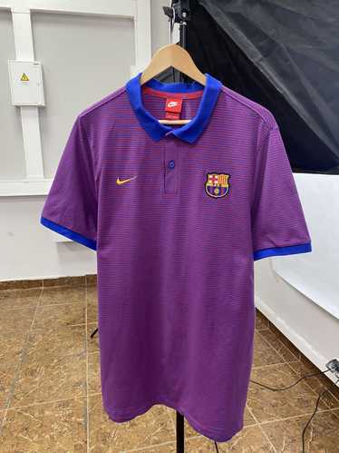 F.C. Barcelona × Nike × Soccer Jersey Vintage Y2K… - image 1