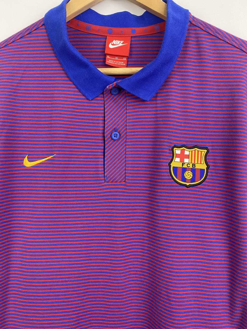 F.C. Barcelona × Nike × Soccer Jersey Vintage Y2K… - image 4