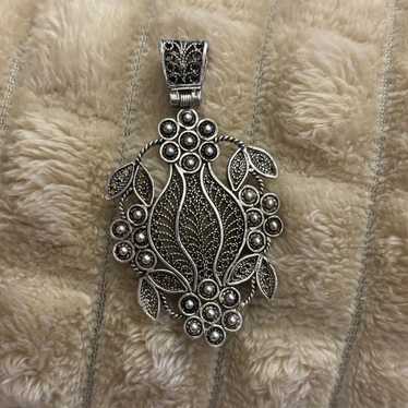 Sterling Turkish Pendant