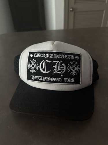 Chrome Hearts Black/white CH hat