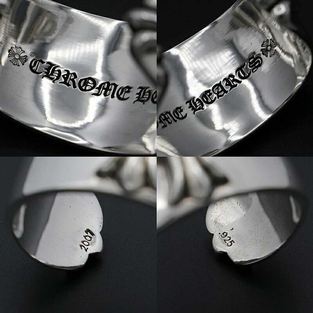 Chrome Hearts Chrome Hearts CH Plus Cuff Bangle - image 3