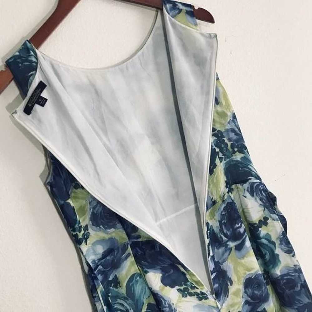 BROOKS BROTHERS Silk Sleeveless Watercolor Floral… - image 6